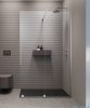 Radaway Furo kabina Walk-in 120x200cm prawa szkło przejrzyste 10106638-01-01R/10110594-01-01